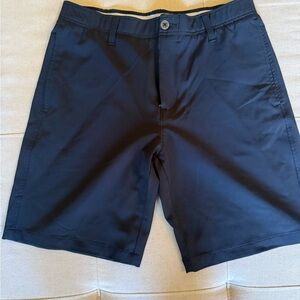 Under Armour Men's Dark Navy Flat Front Performance Shorts
